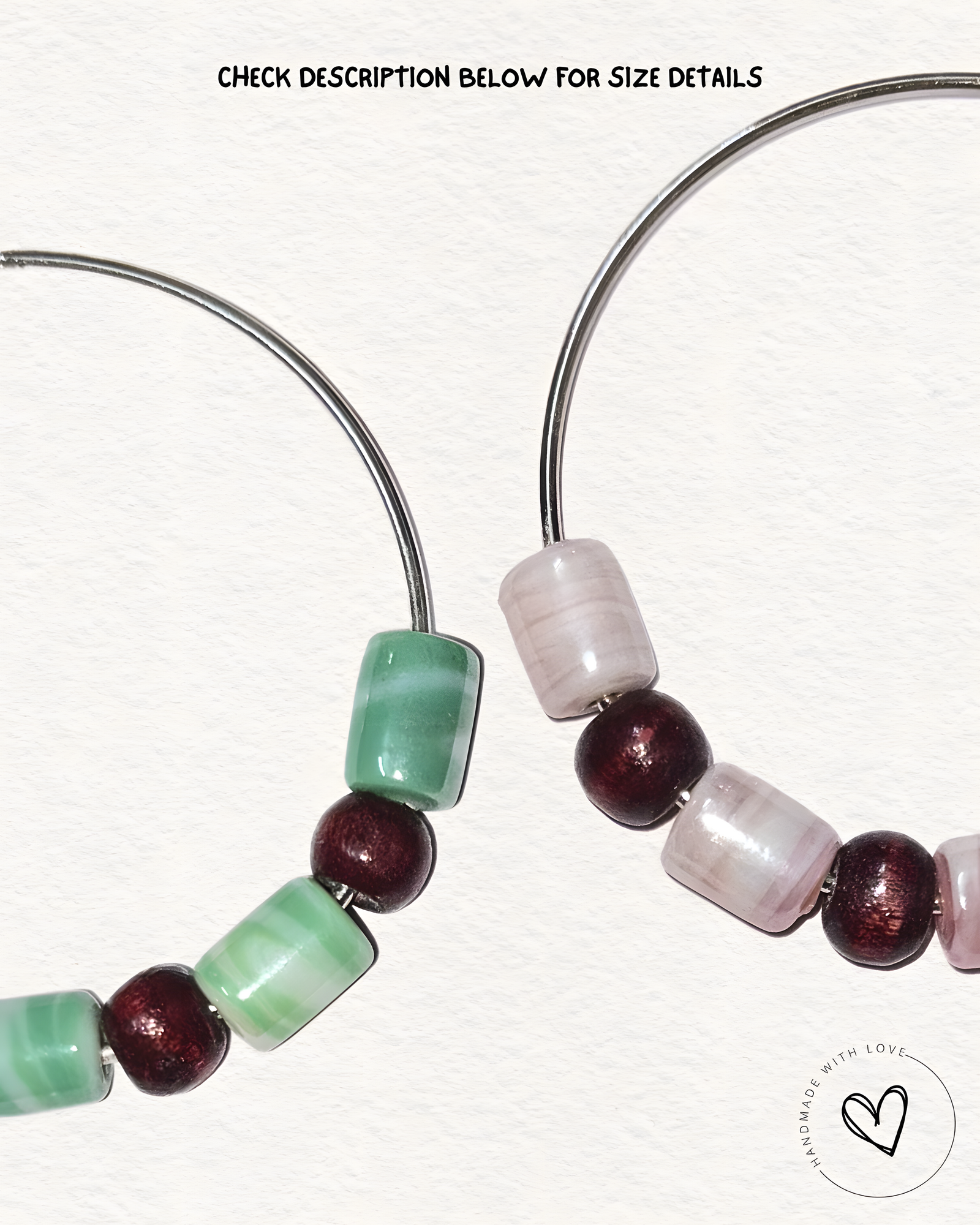 Big Marble Hoop Earring Thumbnail