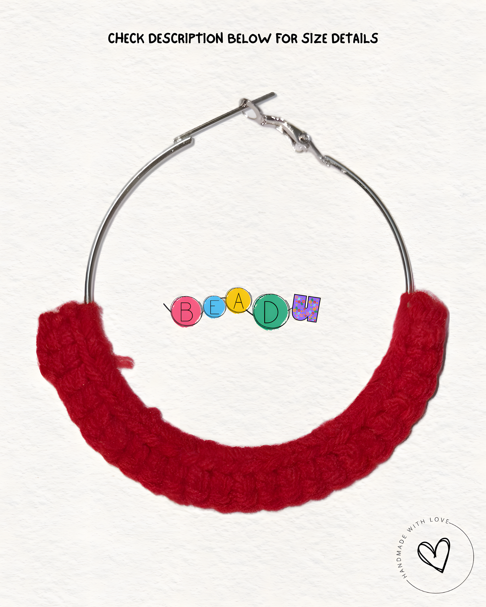 Classic Crochet Earring